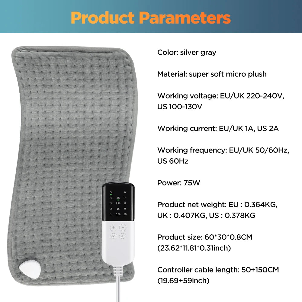 ThermaEase Electric Heating Pad