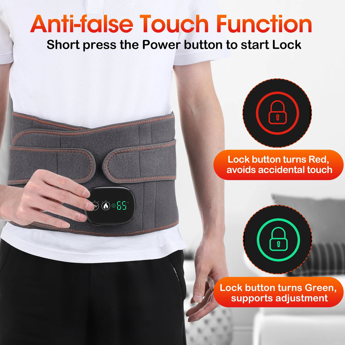 Revarox AirRelief™ Lumbar Comfort Belt