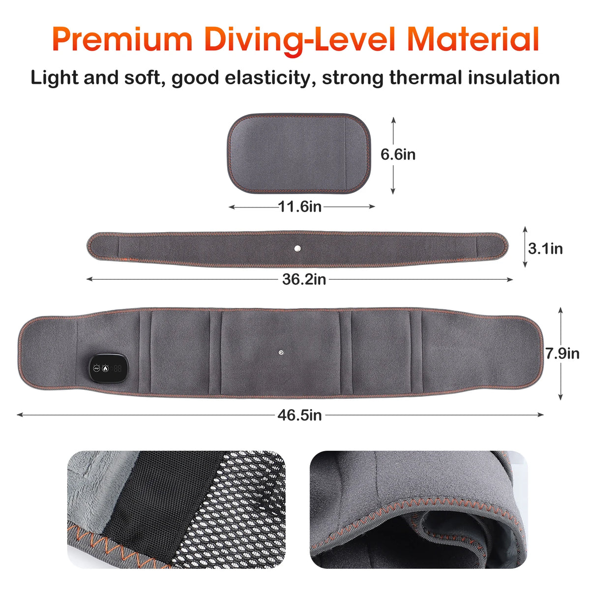 Revarox AirRelief™ Lumbar Comfort Belt